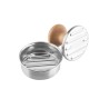 Prensa para hamburguesas de acero inoxidable Crust, 7 cm - Lacor