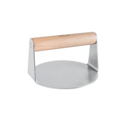 Prensador de hamburguesas de acero inoxidable Crust, 14 cm - Lacor