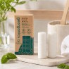2 Recambios de hilo dental de seda natural, sabor menta, 30 m - Georganics