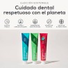 Pasta de dientes sin flúor con hidroxiapatita, probióticos y prebióticos, sabor menta, 75 ml - Georganics