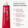 Pasta de dientes infantil sin flúor con hidroxiapatita, sabor fresa, 75 ml - Georganics