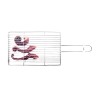 Parrilla doble de acero inoxidable, 30 cm - Ibili