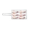 Parrilla doble de acero inoxidable de malla fina, 30 cm - Ibili
