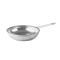 Sartén para barbacoa de acero inoxidable, 28 cm - Ibili