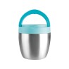 Fiambrera térmica de acero inoxidable con asa, 600 ml - Ibili