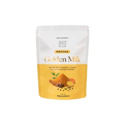 Té Matcha "leche dorada" con cúrcuma y jengibre ecológico, 80 g - Matcha & Co