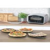 Horno para pizza de acero inoxidable con piedra giratoria - Unold