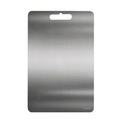 Tabla de cortar de acero inoxidable, grande - Brandani