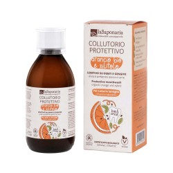 Enjuague bucal con naranja y xilitol, ecológico - La Saponaria