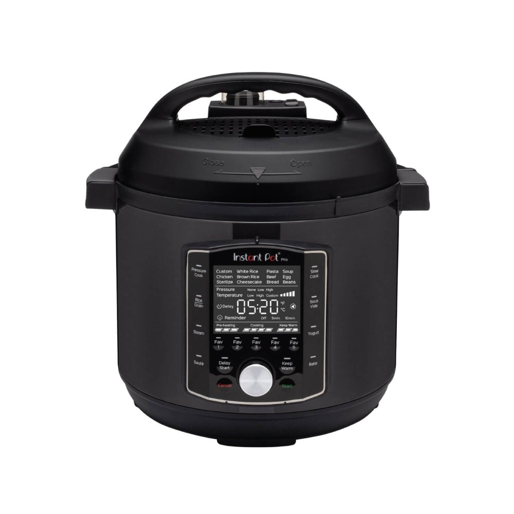 Instant Pot Negra Olla Multifunción Eléctrica Pro 5,7 L
