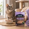Comida para gatos de pollo y salmón sin cereales, wetline, 85 g - Ownat