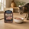 Comida para gatos de pavo y pollo sin cereales, wetline, 85 g - Ownat