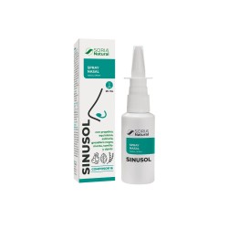Spray nasal de mezcla de extractos naturales Sinusol, 25 ml - Soria Natural