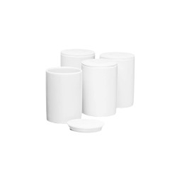 Tarros de cerámica para yogurtera JG 80 y 60, 4 x 125 ml - Rommelsbacher