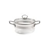 Olla de vidrio borosilicato con tapa, 2,5 l - Belissam
