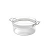 Olla de vidrio borosilicato con tapa, 4,2 l - Belissam