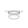 Vaporera de vidrio borosilicato - accesorio para cocer al vapor, 20 cm - Belissam
