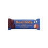3 Barritas para niños de cacao, avellanas y avena sin gluten, ecológicas - Real Kids