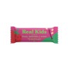 3 Barritas para niños de fresa, manzana y avena sin gluten, ecológicas - Real Kids