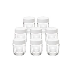 Tarros de cristal para yogurtera JG 40, 8 x 150 ml - Rommelsbacher