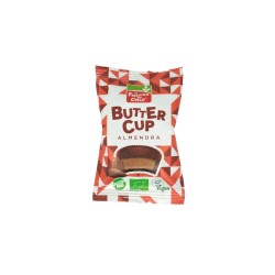 Bombón de chocolate negro relleno de crema de almendra ecológico sin gluten, 25 g - La Finestra Sul Cielo