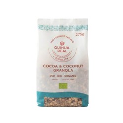 Granola de coco y quinoa sin gluten, ecológica, 275 g - Quinua Real