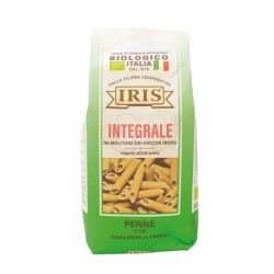 Macarrones integrales de trigo, ecológicos, 500 g - Iris
