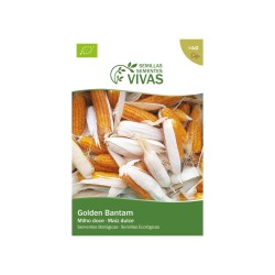 Semillas de maíz dulce ecológicas, 10 g - Sementes vivas