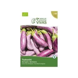 Semillas de berenjena ecológicas, 0,4 g - Sementes vivas
