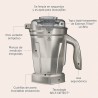 Batidora Vitamix Explorian E510 con jarra de acero inoxidable - Negra