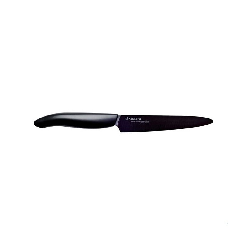 Cuchillo microdentado de cerámica negra- Kyocera