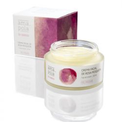 Crema rosa mosqueta ecol  gica   Amapola Biocosmetics