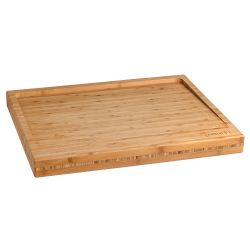 Tabla de cocina de bambú, de 2 caras, grandes - Lurch