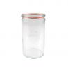 Tarro de vidrio cilíndrico para conserva Weck - 1,06 l