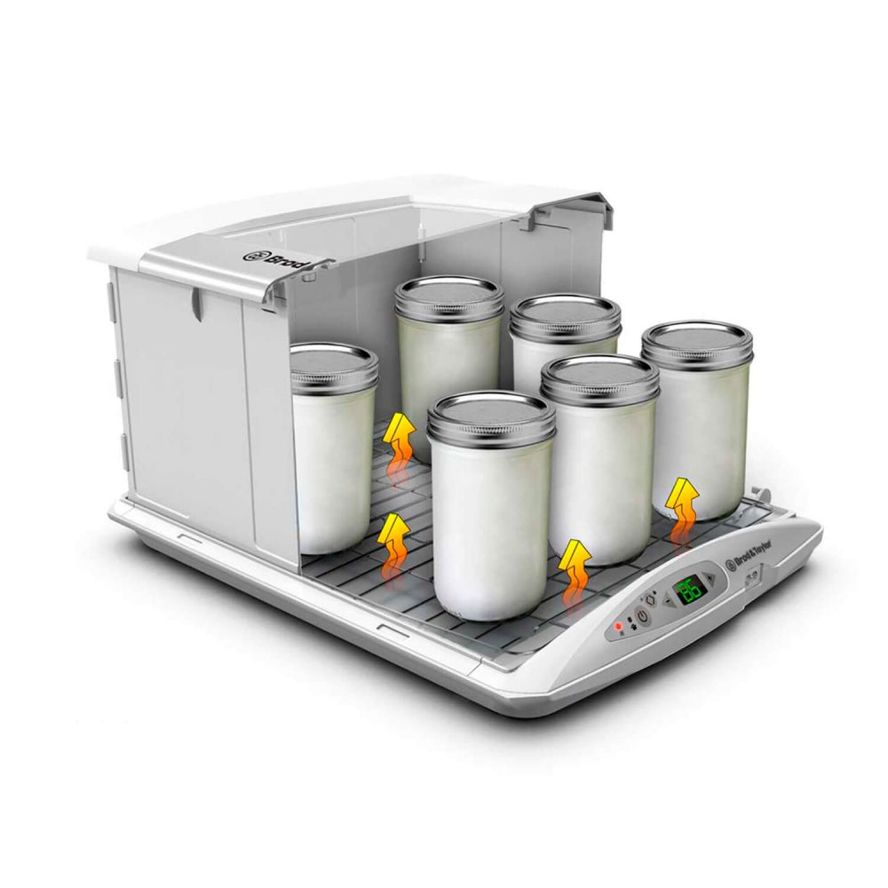  Fermentador automático rápido, incubadora: KNEADER compacto  plegable plegable lavable. Dispositivo de fermentación de yogur de levadura  de pan de cocina sin herramientas para el hogar, fabricado en Japón, PF102T  (110 V) 