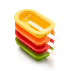 Set moldes de silicona helados - Colapsables