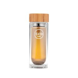 Botella térmica de cristal con filtro - 330 ml