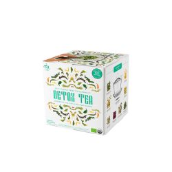Kit de plantas y tetera para infusiones ecológicas - Detox Tea 