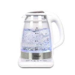 Hervidor eléctrico de cerámica, jarra de té de agua inalámbrica, jarra de  té retro de 1 litro, 1000 W de agua rápida para té, café, sopa, base