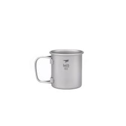 Taza de titanio con asa plegable 220 ml - Keith