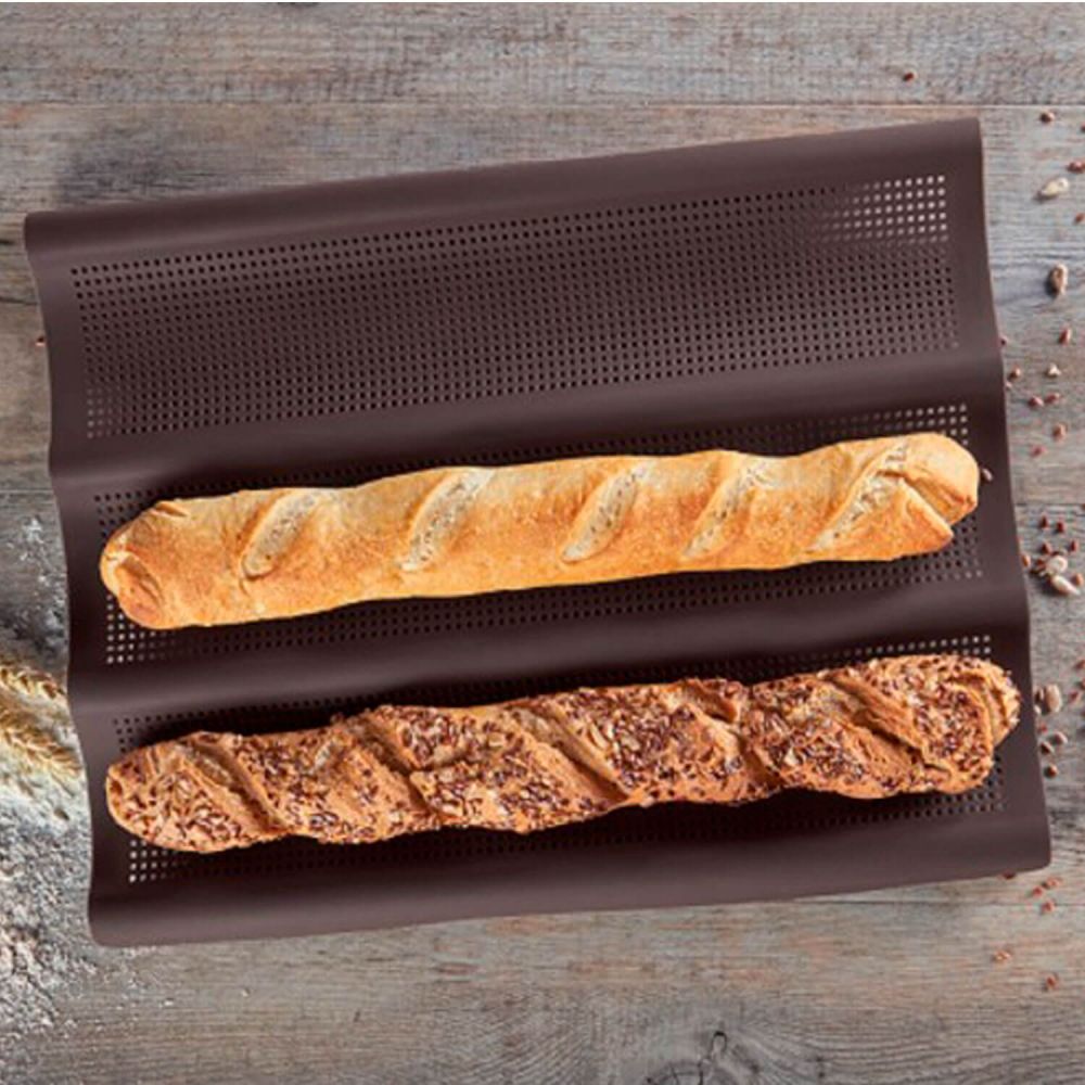 MOLDE BANNETON PARA PAN BAGUETTE — Alimentario