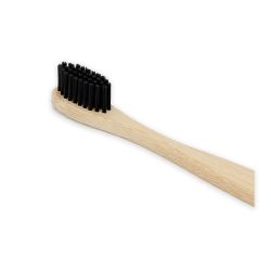 Cepillo de dientes de bambú, suave y con carbón activo - Curanatura 