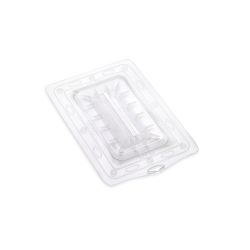 Tapa semirrígida rectangular de silicona platino Silikomart- Mediana