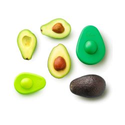 Juego 2 tapas ajustables de silicona para aguacates - Food Huggers
