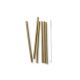 Juego 6 pajitas largas de bambú + cepillo 