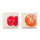 Bolsa porta sándwich - Pack 2 "Manzana y naranja"