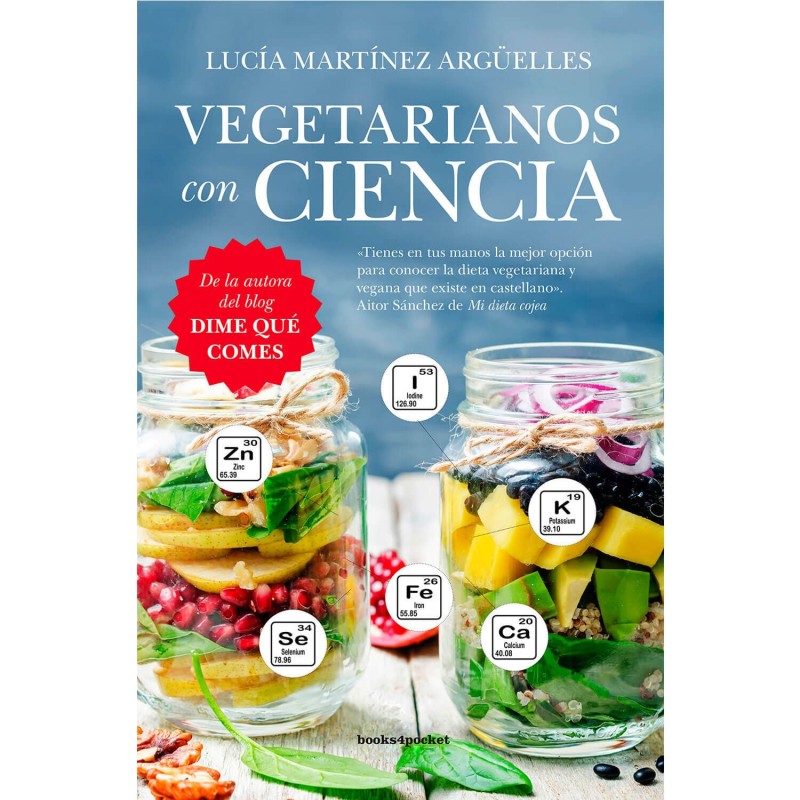 Libro "Vegetarianos con ciencia" - Lucía Martínez Argüelles