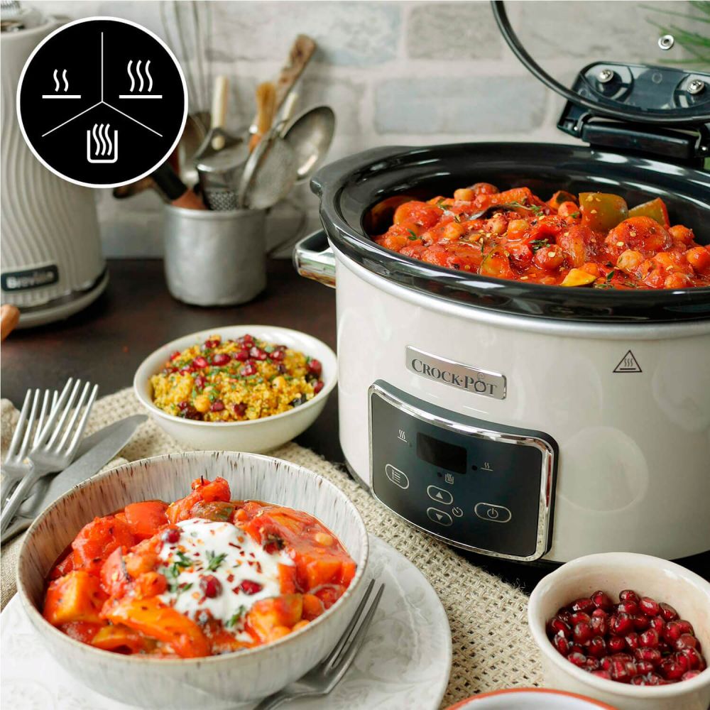 Crock-Pot CSC060X de 3,5 l con tapa abatible modelo digital