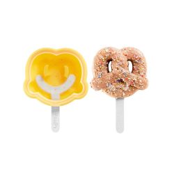 Molde de silicona platino para helados - Pretzel