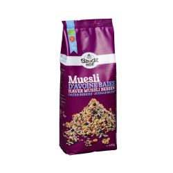 Muesli de copos de avena sin gluten con bayas deshidratadas -  Bauckhof